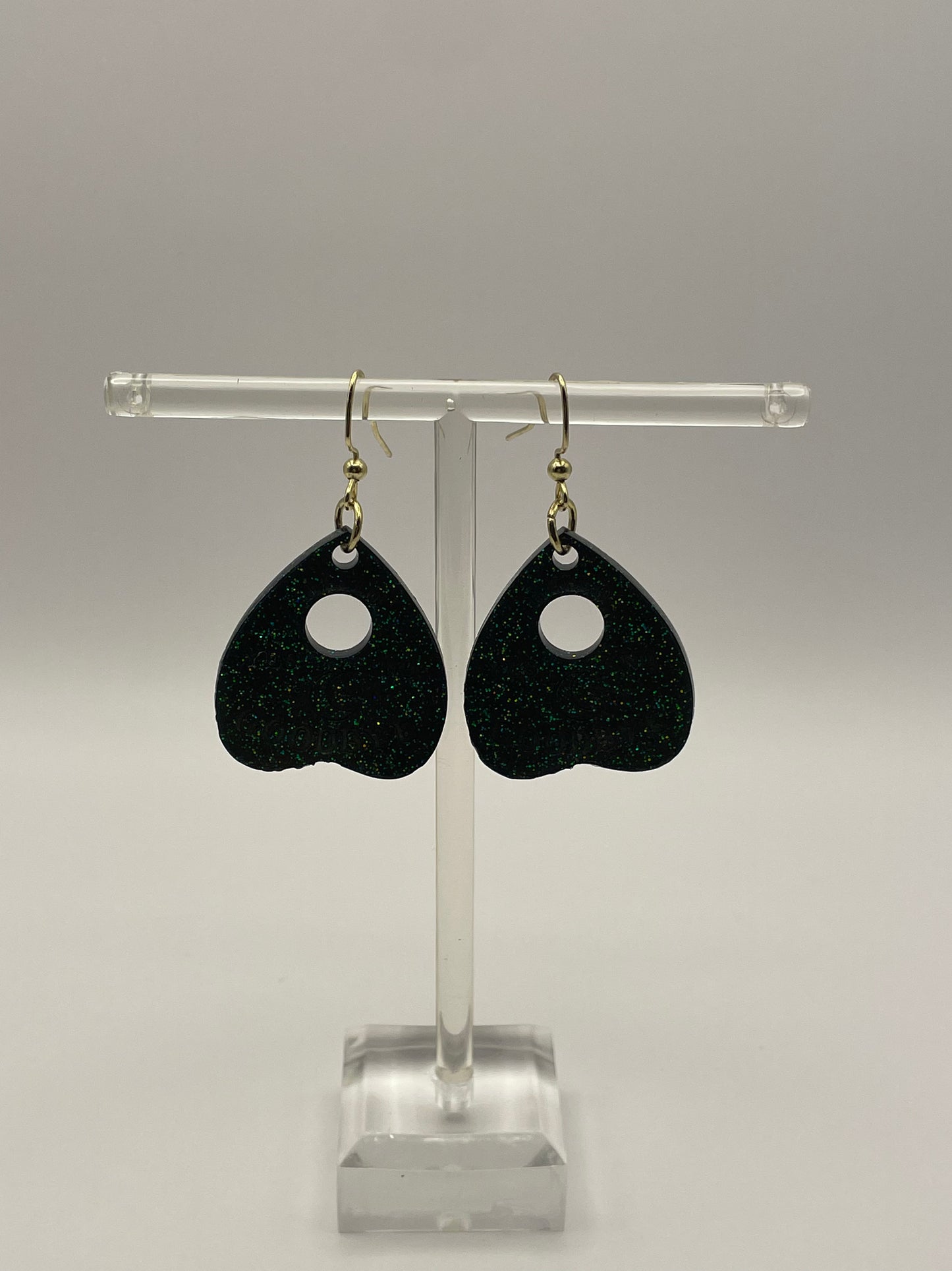 Glitter ouija planchette