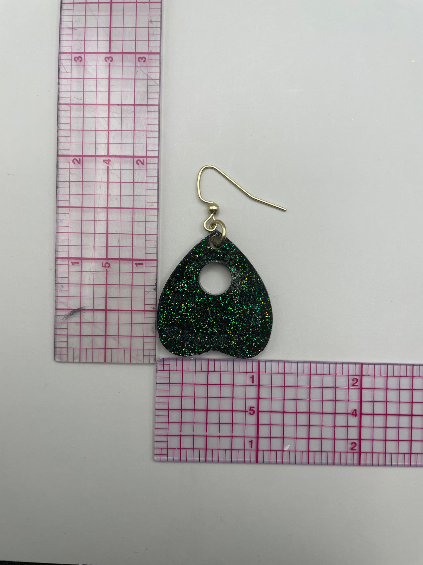 Glitter ouija planchette